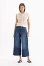 JEANS WIDE X BLUE Azul