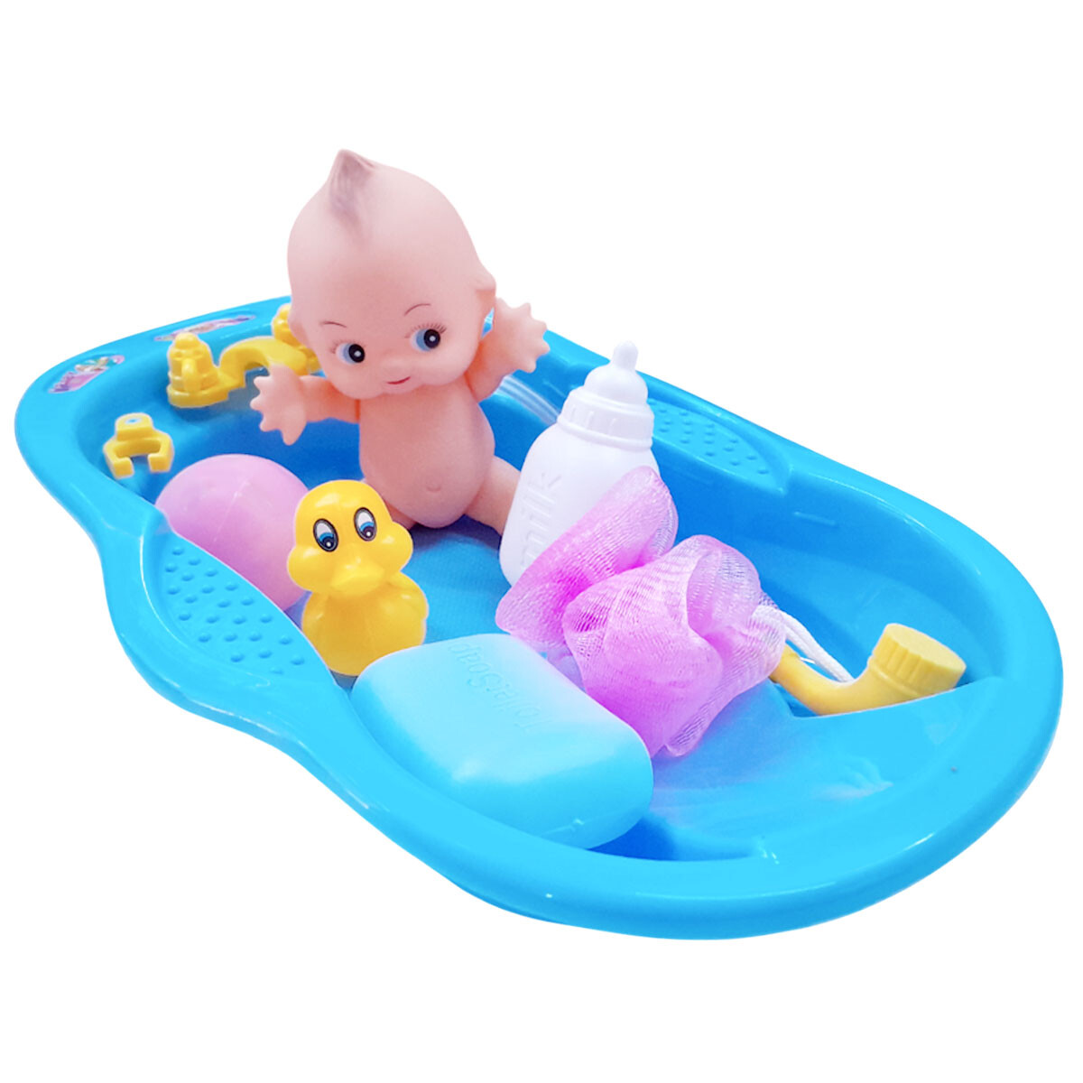 3X2 OUTLET Bañito con bebote y accesorios - 3x2 Outlet Bañito Con Bebote Y Accesorios 