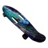 Skate Longboard Patineta Ruedas Siliciona Trucks Aluminio Color Variante Negro