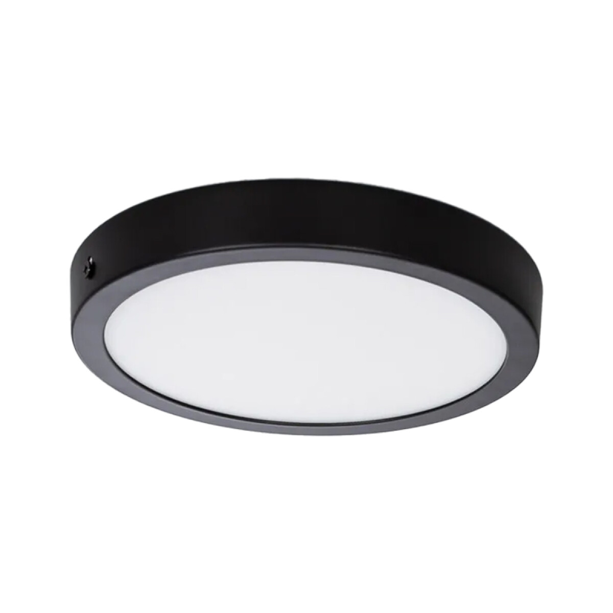 Panel LED Redondo de Adosar Negro 24W 