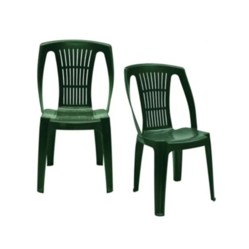 Silla Verde Sin Posabrazos Stella Silla Verde Sin Posabrazos Stella