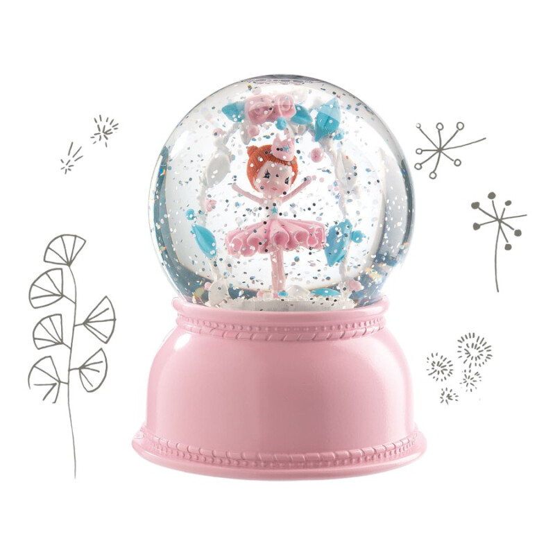 Veladora Bola de Nieve Djeco Bailarina Veladora Bola de Nieve Djeco Bailarina