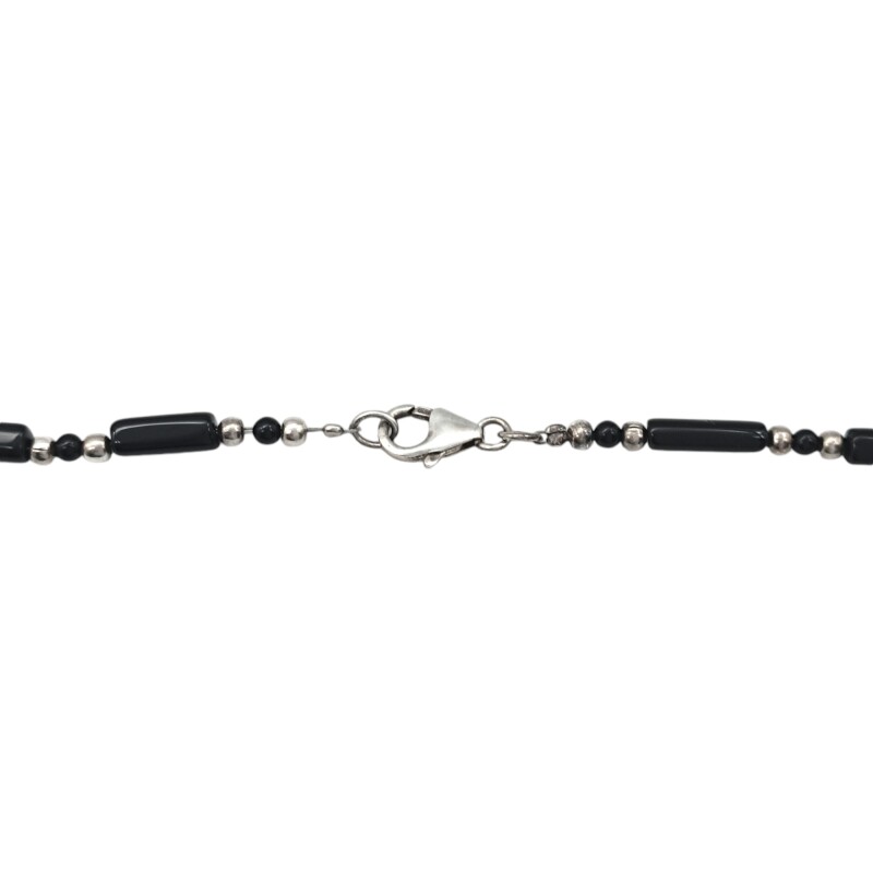 Conjunto collar de piedras Ónix - Plata 925 - Piedra Ónix - CJ3121 Conpiedra