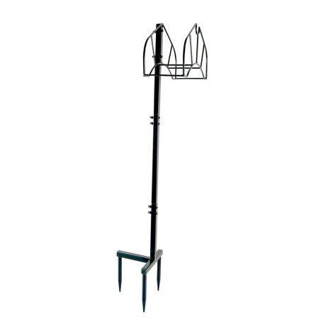 SOPORTE METAL P/MANGUERA 39X14X110CM 2EN1 P/PARED Y C/ESTACA SOPORTE METAL P/MANGUERA 39X14X110CM 2EN1 P/PARED Y C/ESTACA