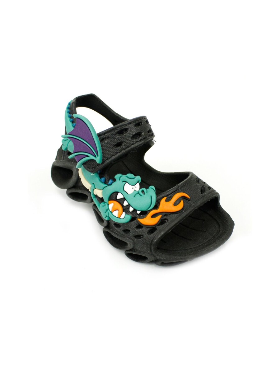 Sandalias Dragon Negro 