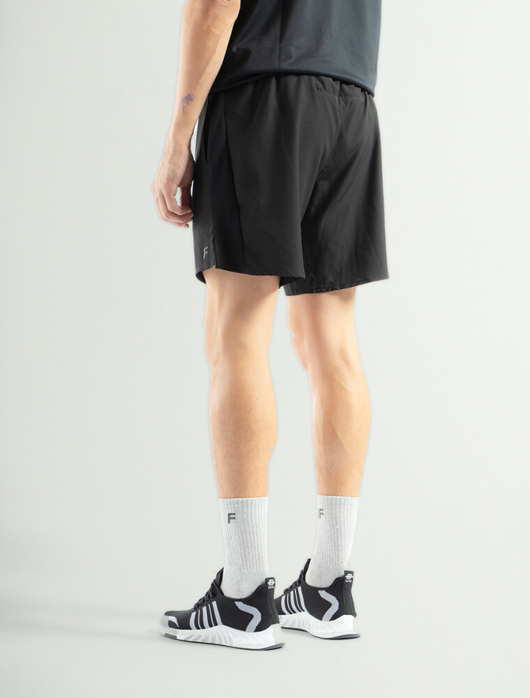 Short Deportivo con Suspensor Negro