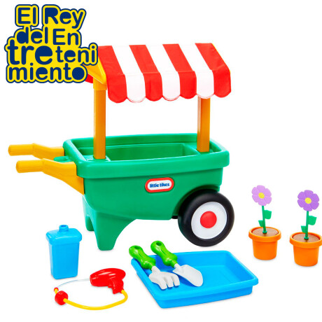 Carretilla Little Tikes Jardinería C/ Plantas N1 Usa Carretilla Little Tikes Jardinería C/ Plantas N1 Usa