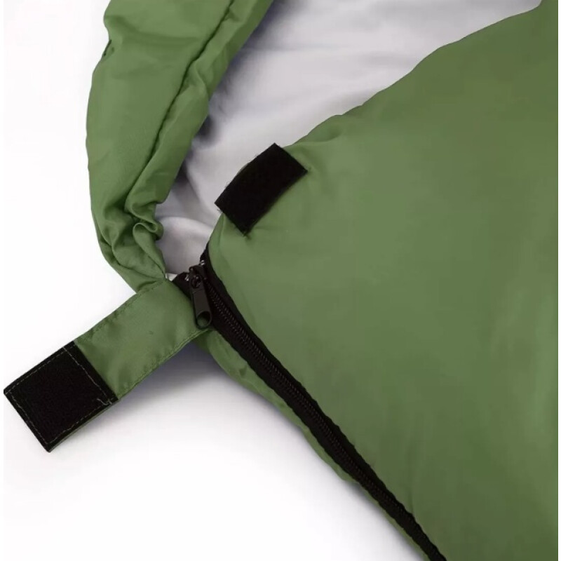 Saco De Dormir Con Capucha Verde