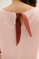 BLUSA LINO ATAR ROSA