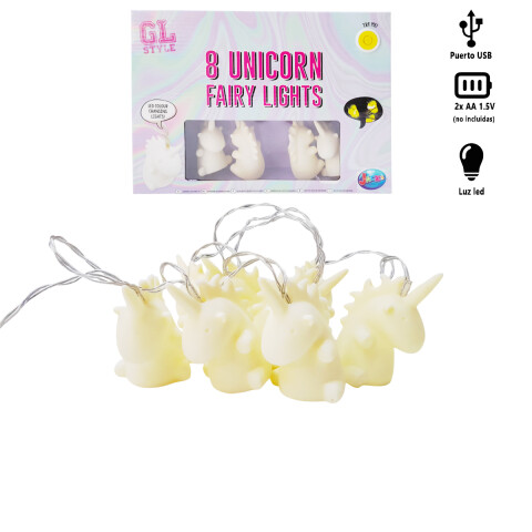 Guía de luces led unicornio Guía De Luces Led Unicornio