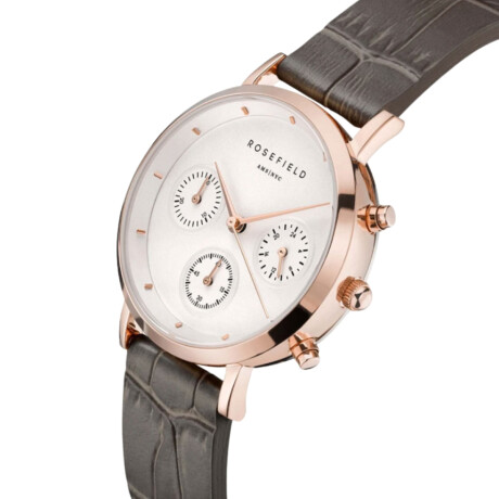 Reloj ROSEFIELD NCGRG-N95 The Gabby Cuero GRIS 0