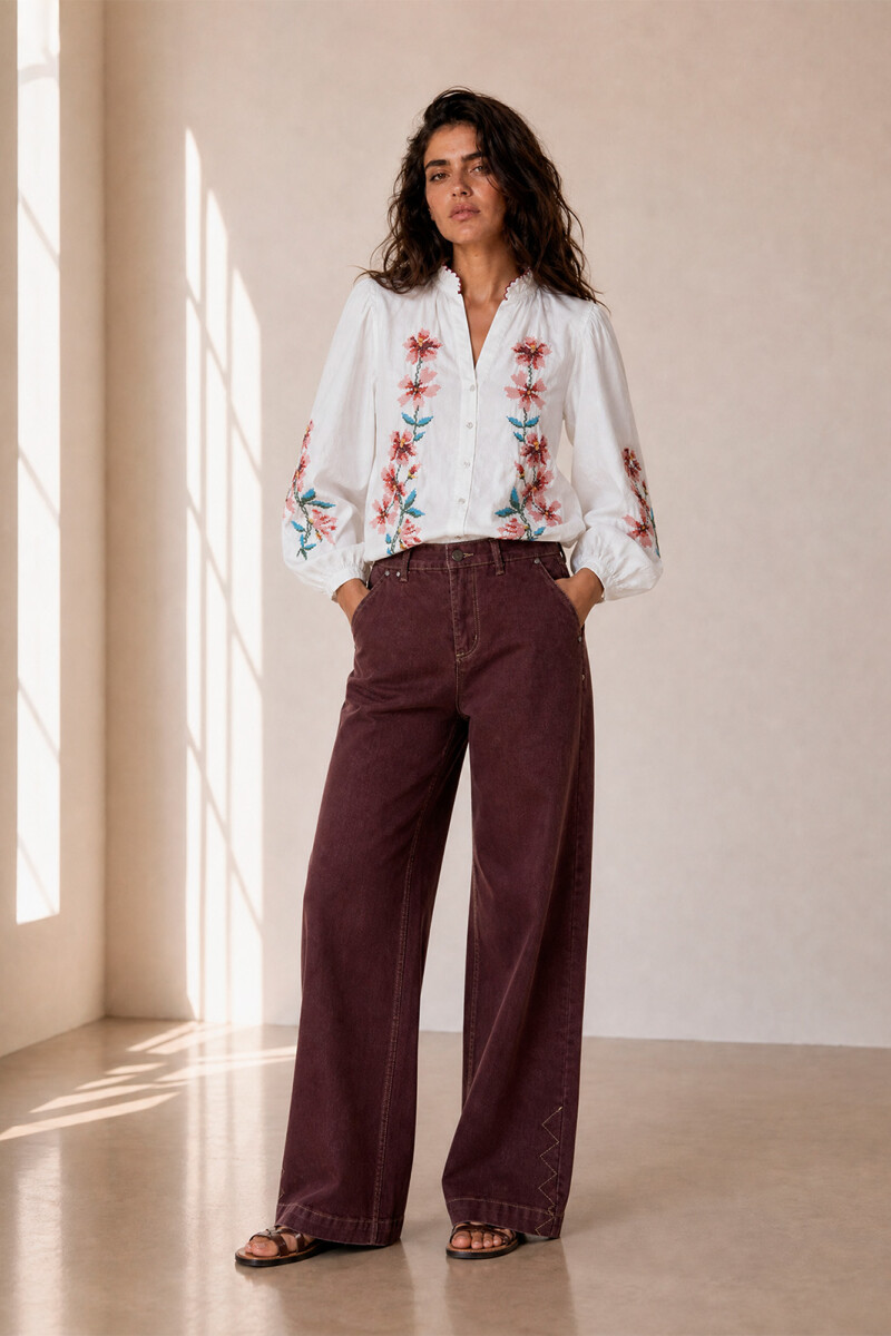 CAMISA CRUZ ROSA