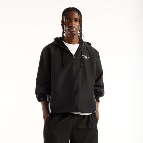 Campera New Balance de Hombre - Trackside - MJ62Y8SJBK BLACK