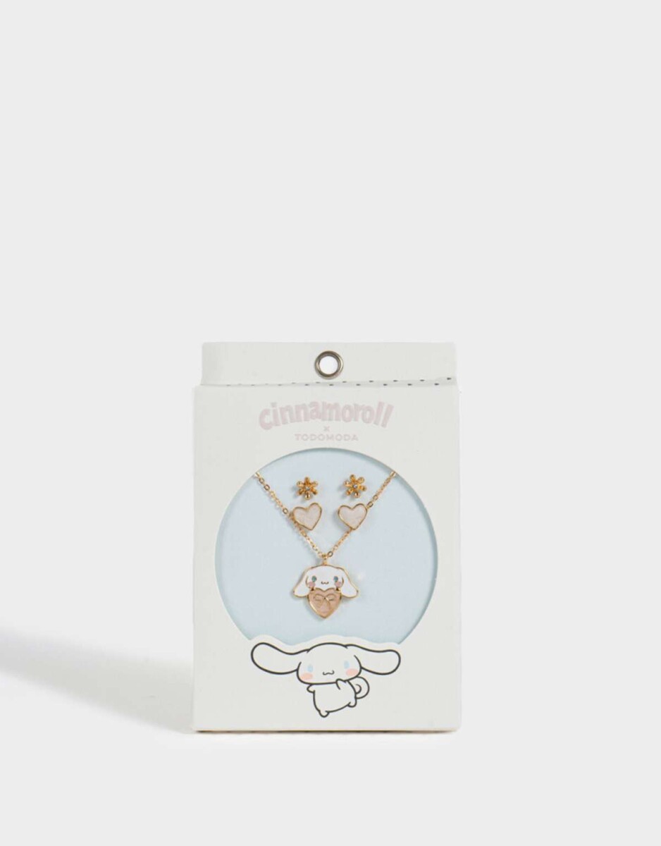 Bijouterie Set 3 Cinnamoroll - Dorado 
