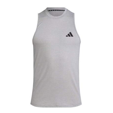 Musculosa de Hombre Adidas Train Essentials Gris - Negro