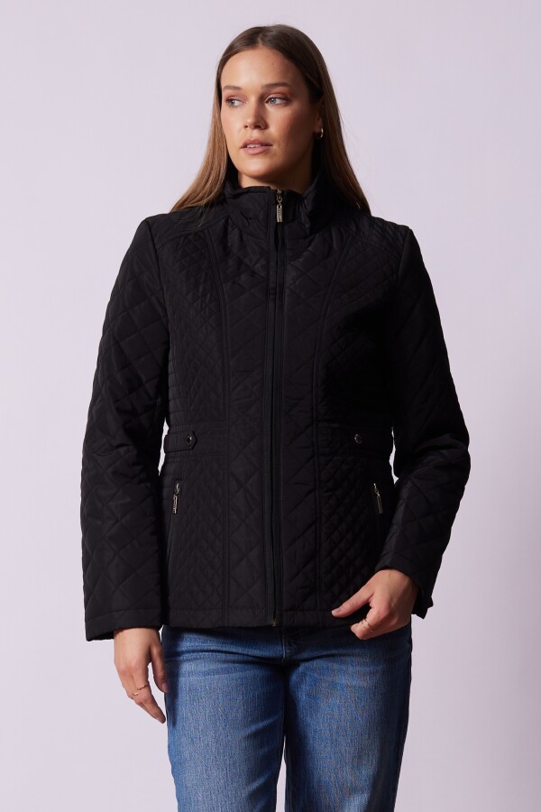 Campera Capitoneada NEGRO
