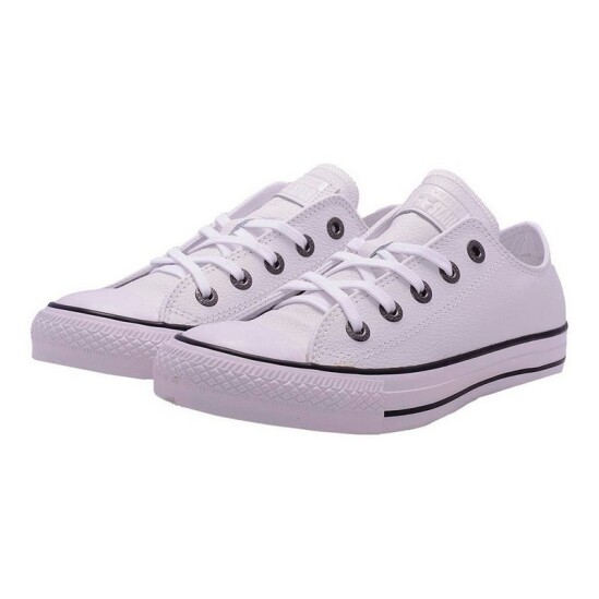 Championes Converse Chuck Taylor AS OX Leather Blanco
