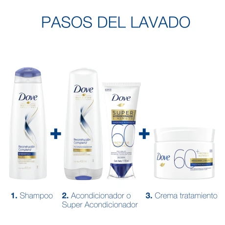 Shampoo Dove Reconstrucción Completa 400 ml Shampoo Dove Reconstrucción Completa 400 ml