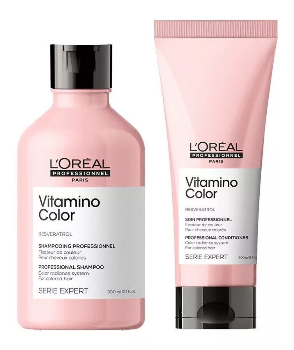 L´Oréal Professionnel Pack Vitamino Color Shampoo 300 ml + Acondicionador 200 ml 