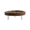 BASE RED MADERA MARRON 35X12CM Unica