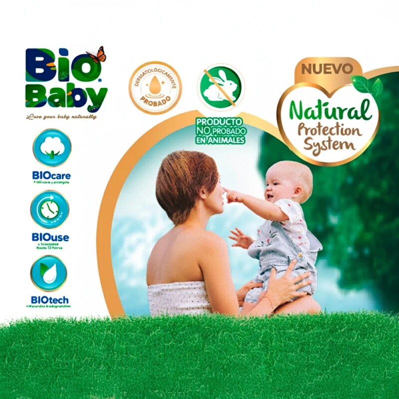 Pañales Biobaby Talle 1 Xch 28 Uds. Pañales Biobaby Talle 1 Xch 28 Uds.