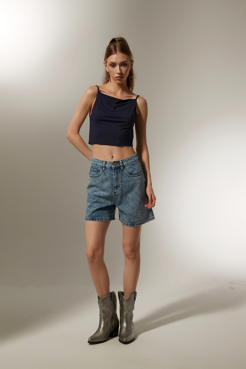 Short Gandara Azul Claro