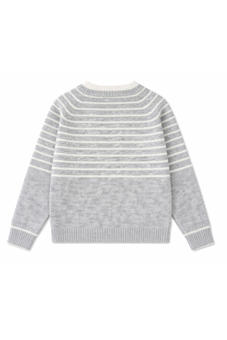 Campera Tejida Ulmus Gris