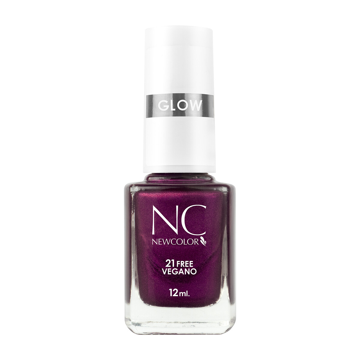 NEWCOLOR ESMALTE GLOW MOCCA BERRY N°2.5 