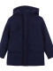 Abrigo Tecnico Con Capucha Marino