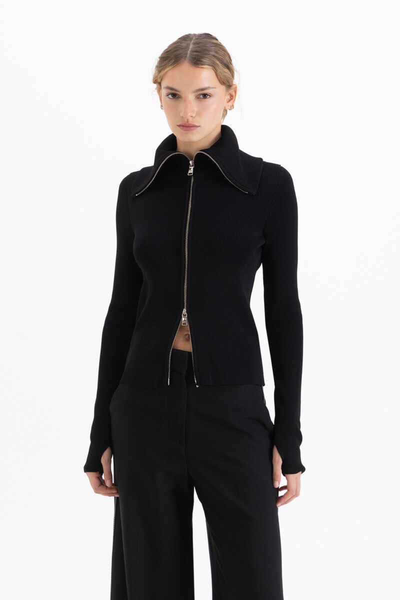 CARDIGAN ALINE Negro