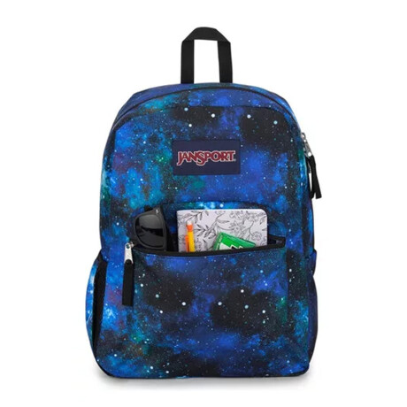 Mochila Escolar Jansport Cross Town Original Unisex Urbana Ciberspace Galaxy