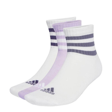 Medias de Mujer Adidas Blanco - Violeta