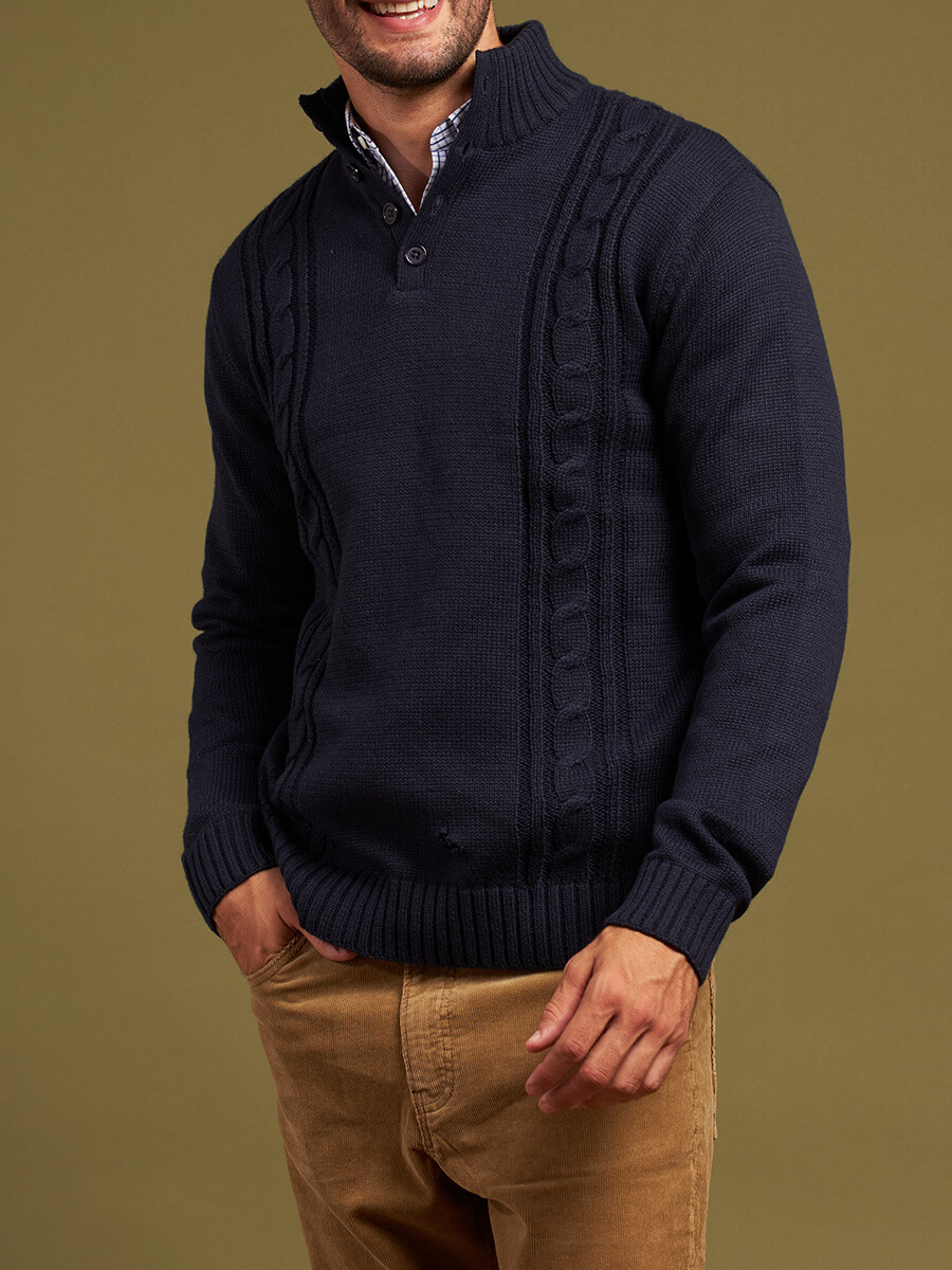 SWEATER TRAFUL POLANCO - Navy 