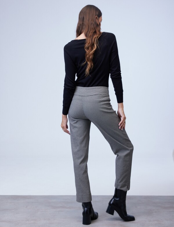 Pantalon Gales NEGRO/BEIGE