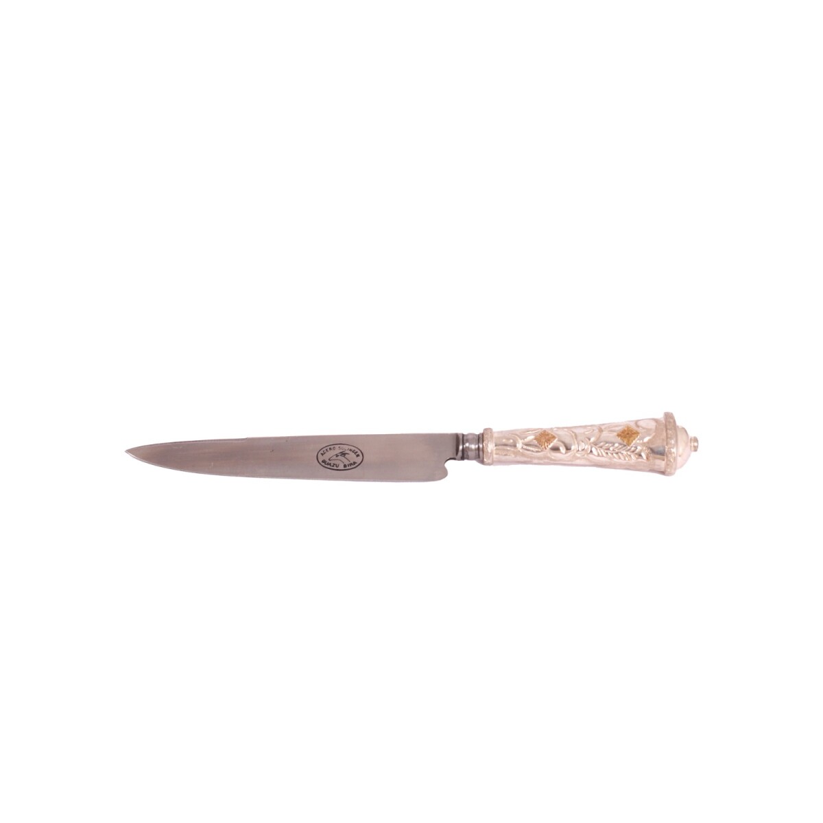 CUCHILLO PLATA Y ORO - VERIJERO D 
