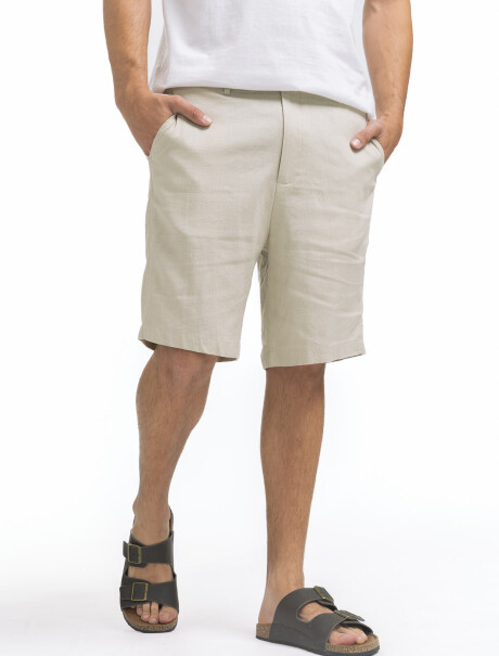 Bermuda Lino Lanai Beige