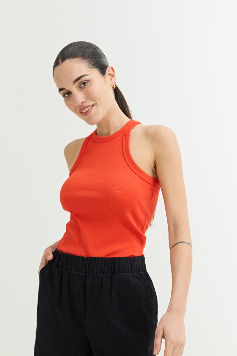 Top musculosa - Naranja 