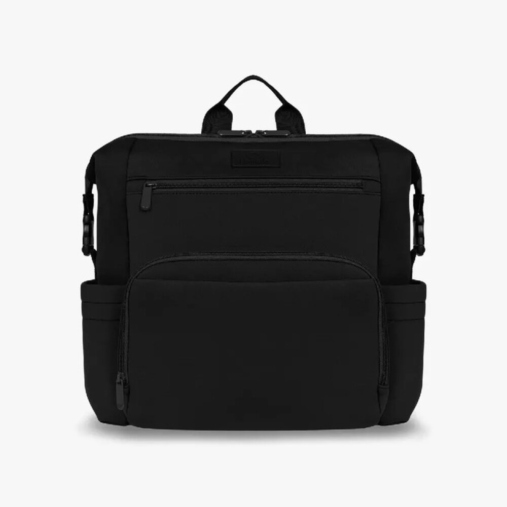 Mochila Maternal Cube Lionelo Negro