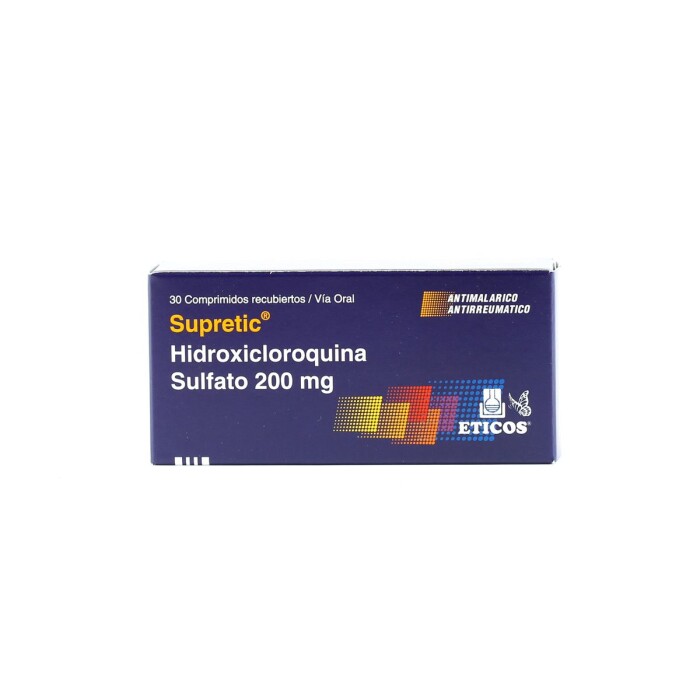 SUPRETIC 200 MG. CJ X 30 COMP. única