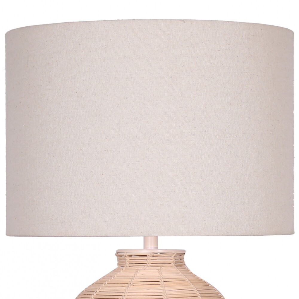 Lampara de mesa - Rattan Edén Lampara de mesa - Rattan Edén