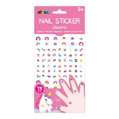 Stickers de Uñas Unicornios Avenir Stickers de Uñas Unicornios Avenir