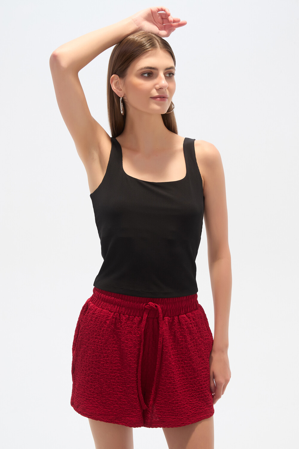 Musculosa Ramas Negro