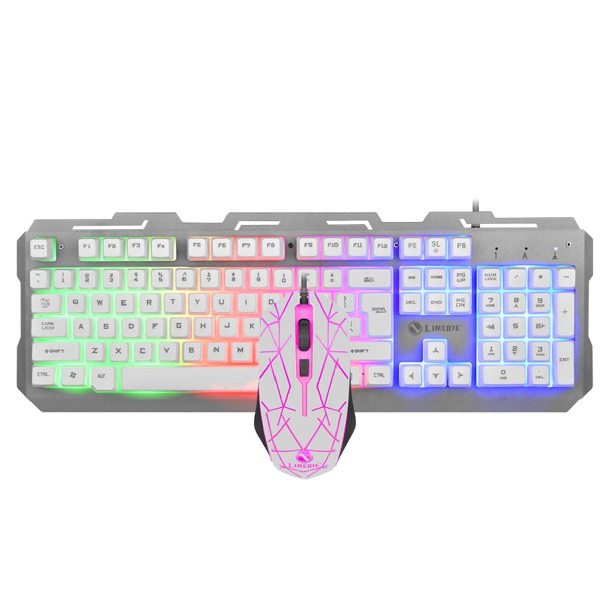 Combo Teclado y Mouse Gamer T20 Led Rgb - 001 