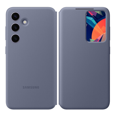 Estuche Protector Samsung S24 Smart View VIOLETA