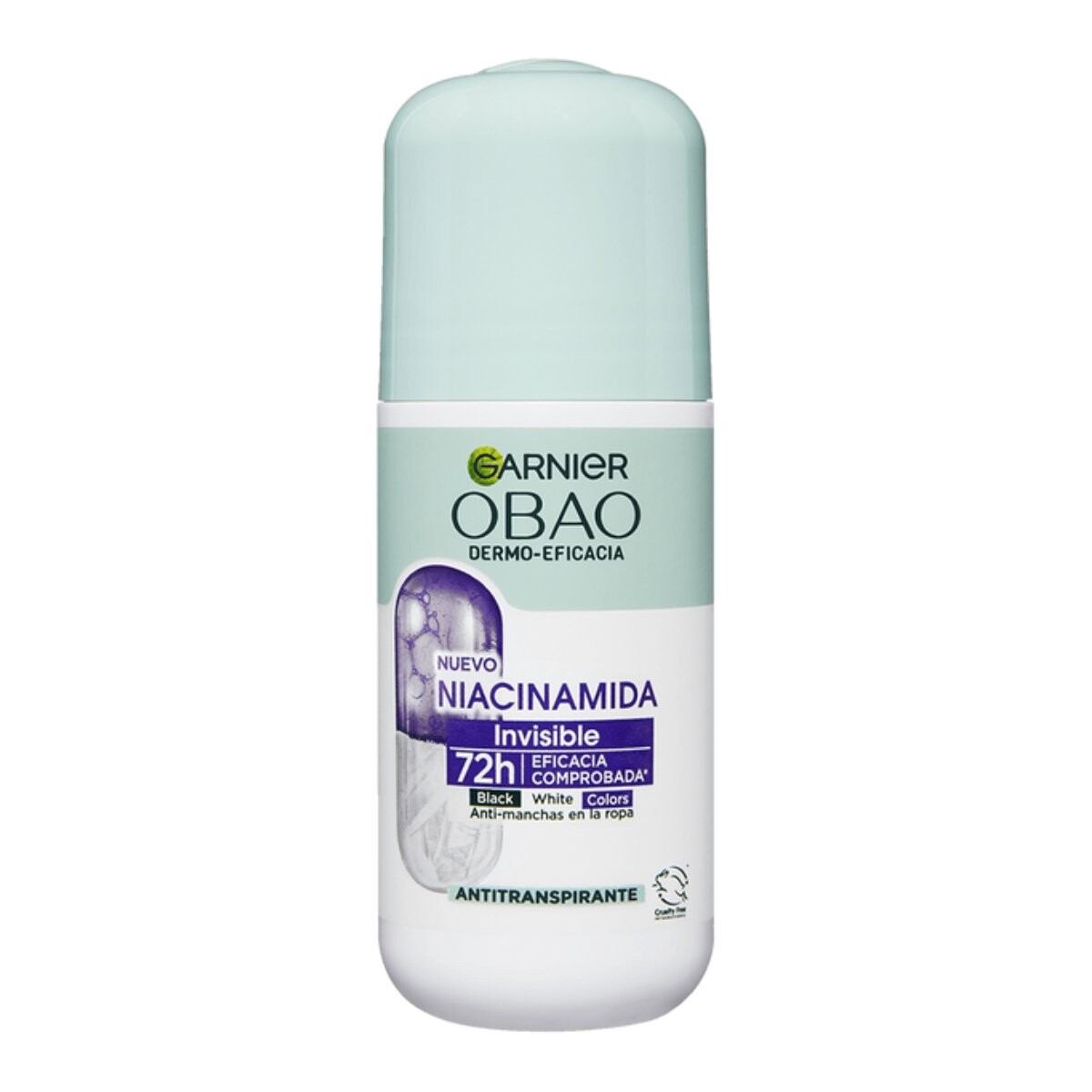DESODORANTE ROLL ON OBAO DERMO 65 GR M NIACINAMIDA 