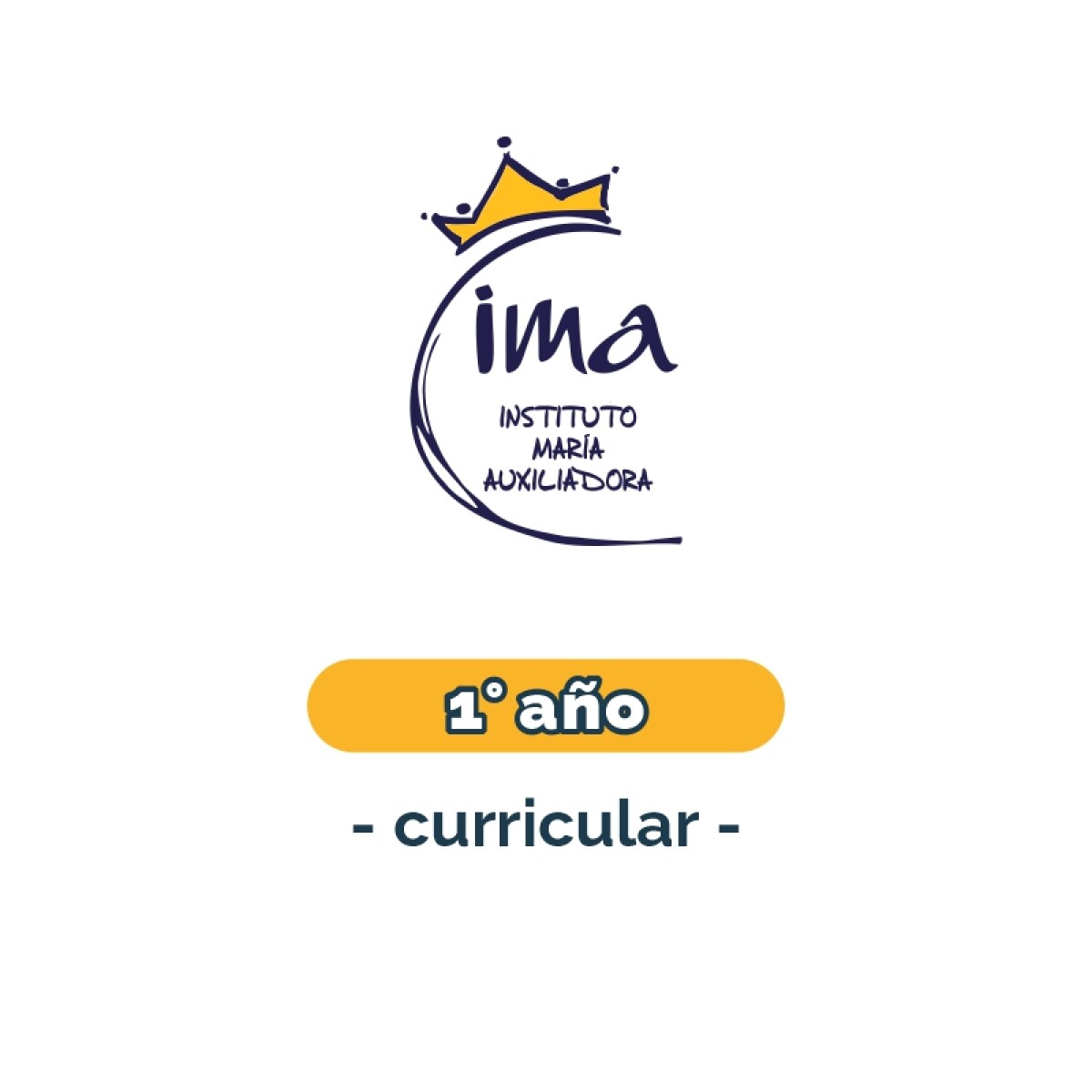 Lista de materiales - Primaria 1° - Curricular IMA 