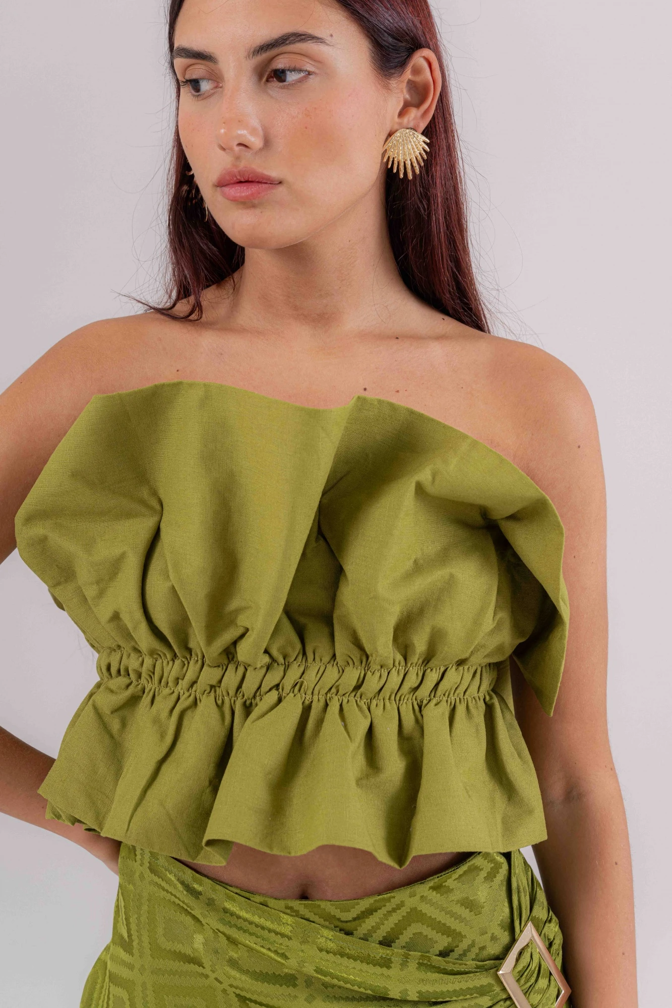 Top Silvestre verde s/m