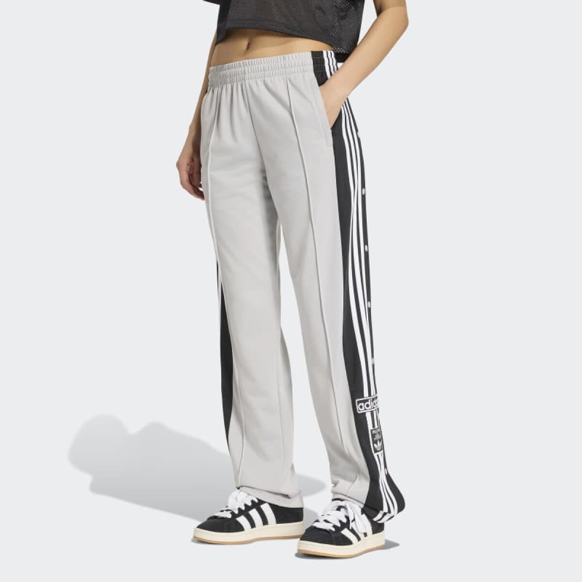 Pantalón Adidas Deportivo Adibreak - Gris 