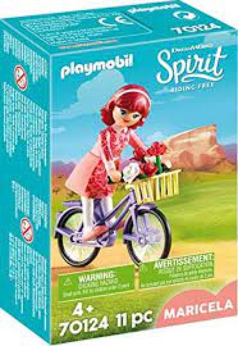 PLAYMOBIL Maricela con Bicicleta 70124 