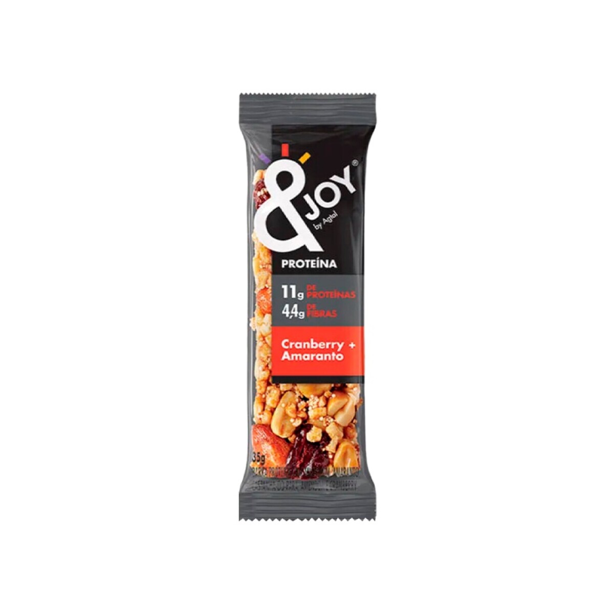 Barra de proteina cranberry y amaranto Joy 35g 